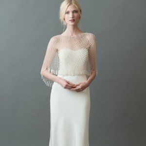 Jenny Yoo Victoria Caplet Bridal Topper